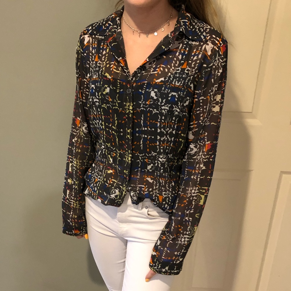 Cabi women’s small button down shirt